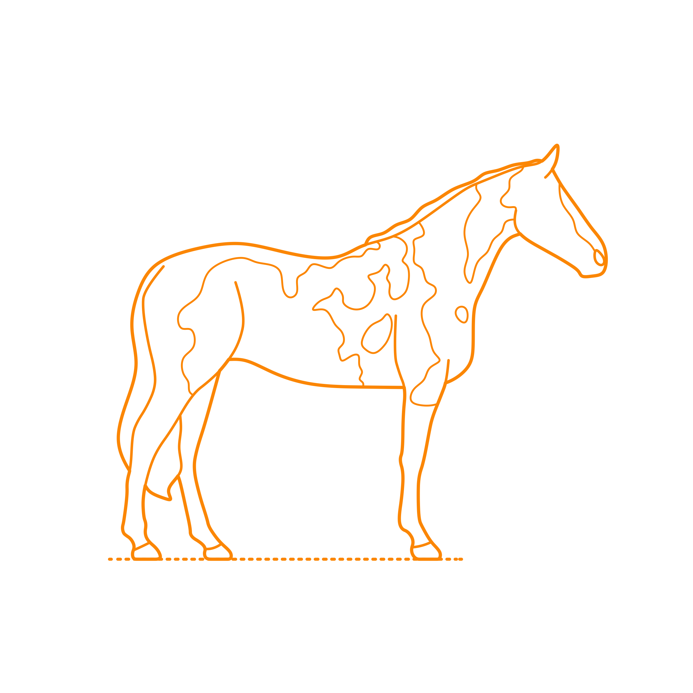 Animals Horses American Paint Horse Stencil Svg Vector Free Vectors